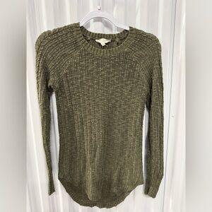 Pink Republic Olive Knit Sweater